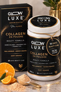 GlowLuxe Collagen en poudre - 30 days beauty cure